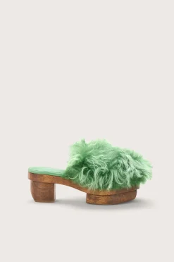 Cult Gaia Shoes>ANJA CLOG - Spearmint