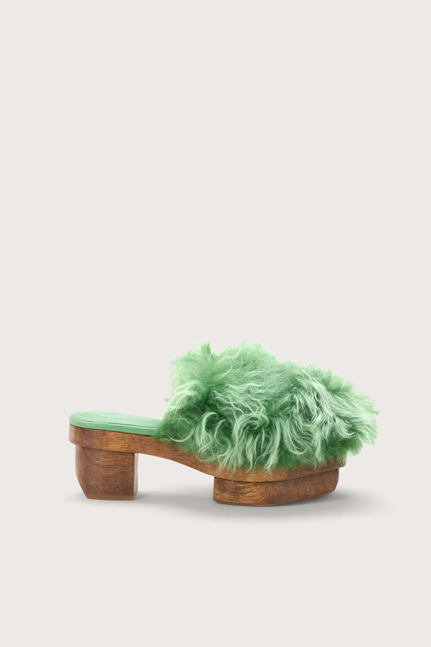 Cult Gaia Shoes>ANJA CLOG - Spearmint