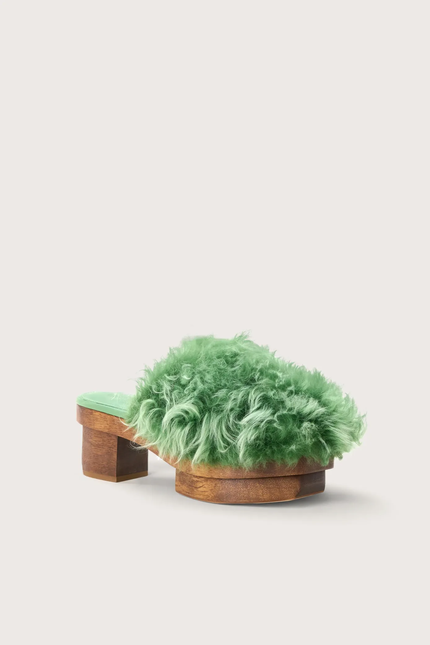 Cult Gaia Shoes>ANJA CLOG - Spearmint