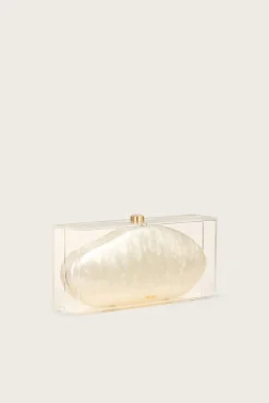 Cult Gaia Clutches>ANNIKA CLUTCH - Ivory