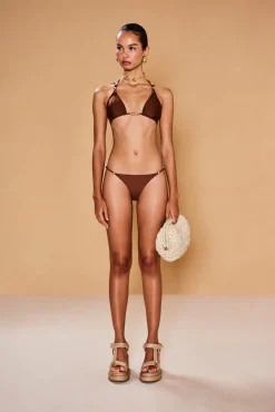 Cult Gaia Bikinis>ANOKI BIKINI BOTTOM - Tavern