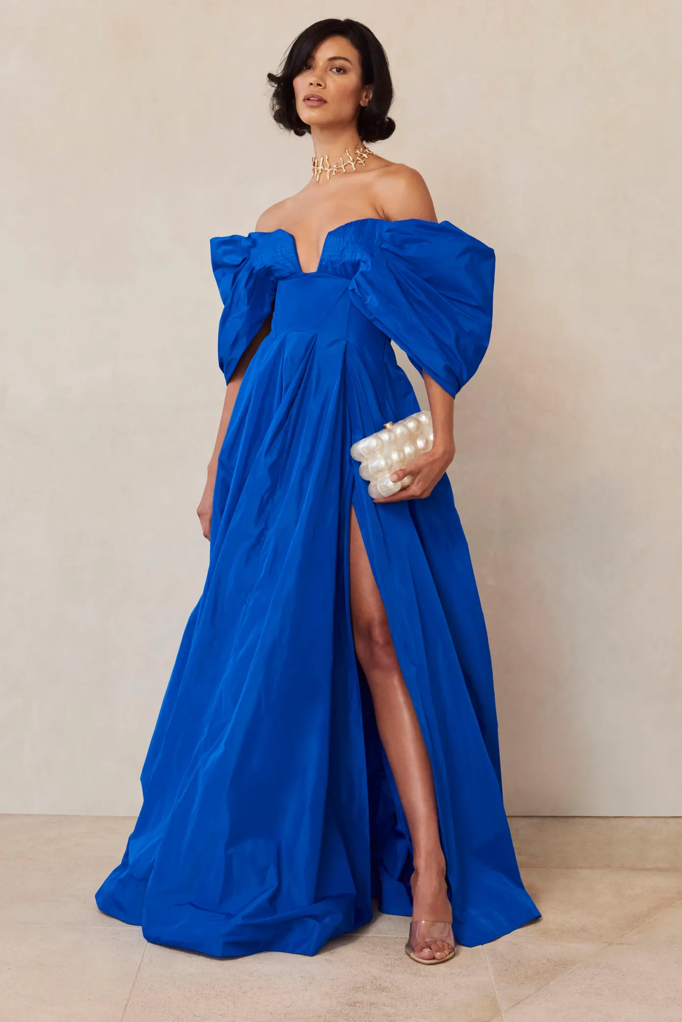 Cult Gaia Gowns>AVIVA GOWN - Canal