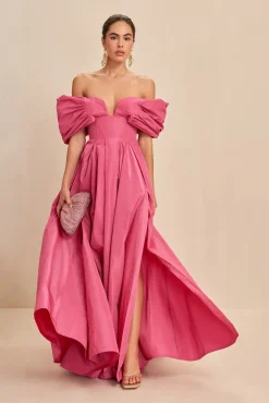 Cult Gaia Gowns|Dresses>AVIVA GOWN - Sunkiss