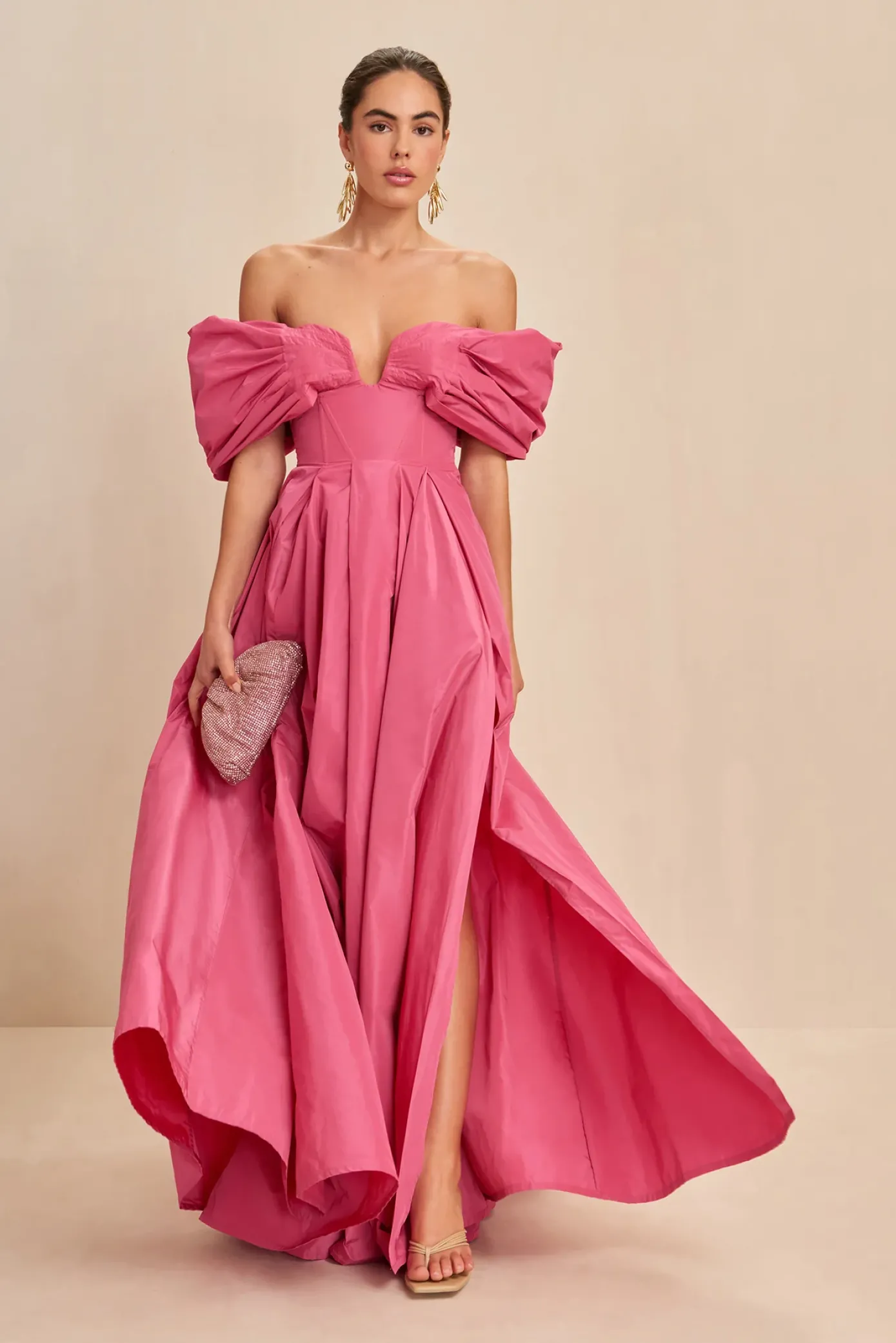 Cult Gaia Gowns|Dresses>AVIVA GOWN - Sunkiss