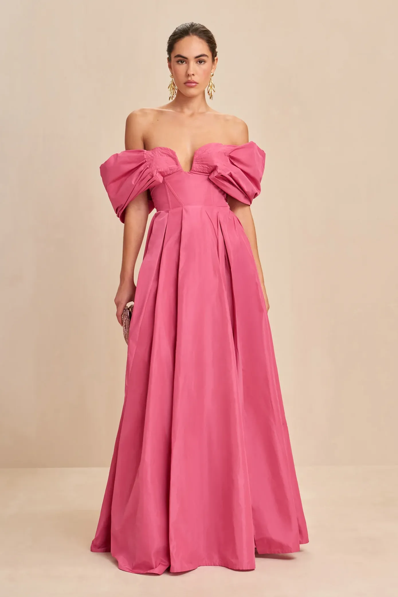 Cult Gaia Gowns|Dresses>AVIVA GOWN - Sunkiss