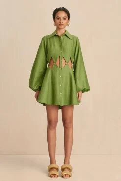 Cult Gaia Dresses>BEY DRESS - Palm