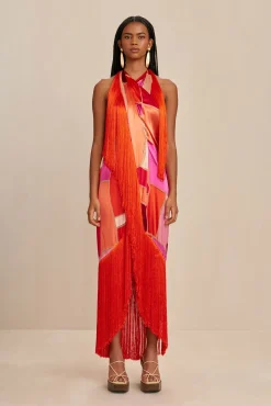 Cult Gaia Cover Ups>BIANCA COVERUP - Lollipop Multi