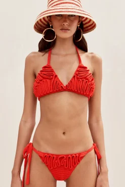 Cult Gaia Bikinis>CARITA BIKINI TOP - Lollipop