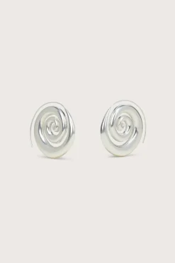 Cult Gaia Earrings|Jewelry>CASSIA EARRING - Antique Silver
