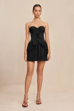 Cult Gaia Dresses>CHARLIQUE DRESS - Black