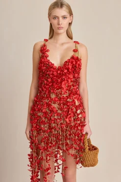 Cult Gaia Dresses>CIELA DRESS - Infrared