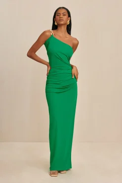Cult Gaia Dresses|Gowns>COBIE GOWN - Malachite