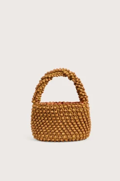 Cult Gaia Mini Bags>CORA MINI BAG - Chestnut