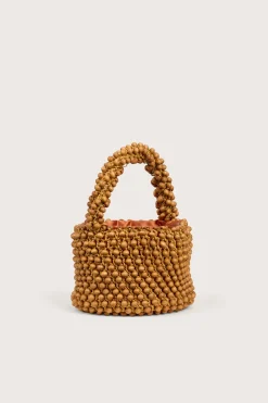 Cult Gaia Mini Bags>CORA MINI BAG - Chestnut