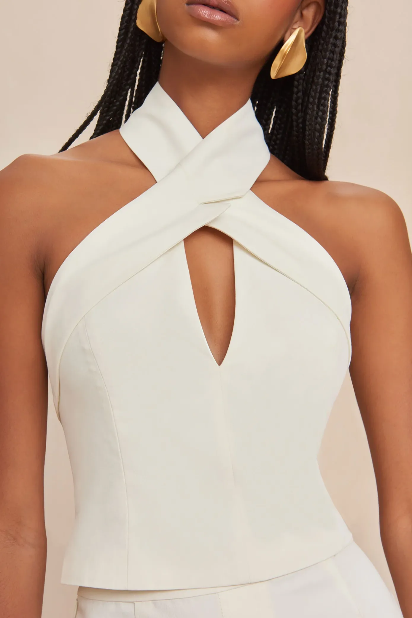 Cult Gaia Tops>DANIL TOP - Off White