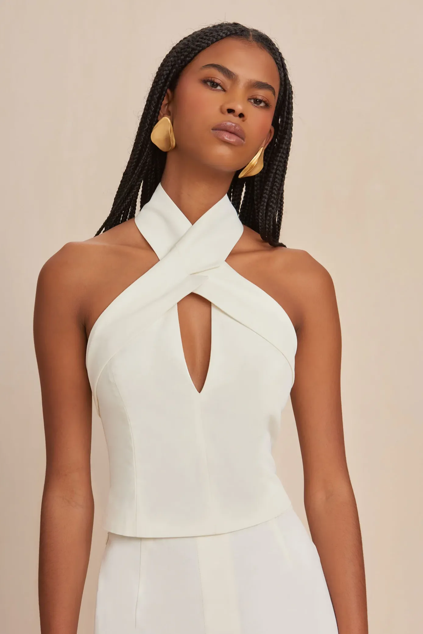 Cult Gaia Tops>DANIL TOP - Off White