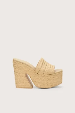 Cult Gaia Platforms|Shoes>DARIA PLATFORM - Natural