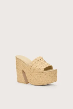 Cult Gaia Platforms|Shoes>DARIA PLATFORM - Natural