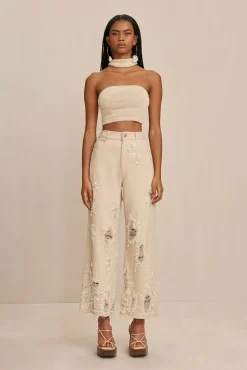 Cult Gaia Bottoms>DENA PANT - Beach