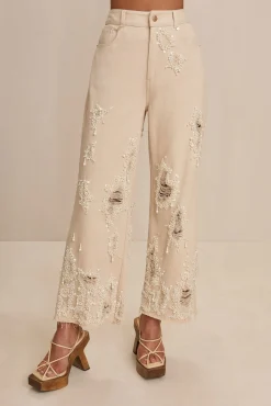Cult Gaia Bottoms>DENA PANT - Beach