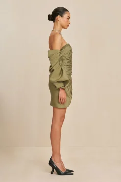 Cult Gaia Dresses>DIVIDA DRESS - Tea