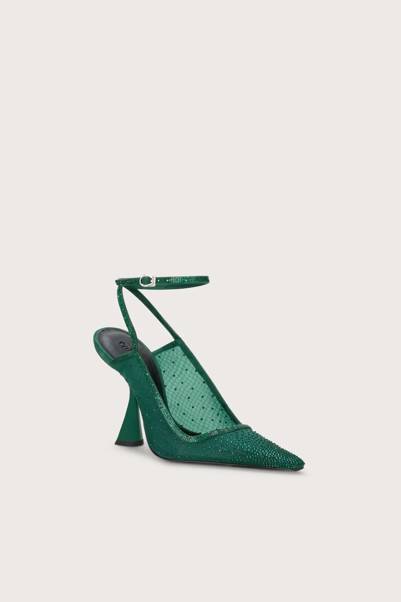 Cult Gaia Evening|Shoes>DIYA SLING BACK - MALACHITE