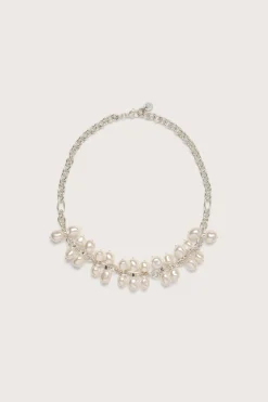 Cult Gaia Necklaces|Accessories>DOLLY NECKLACE - PEARL