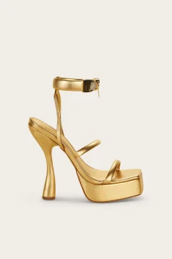 Cult Gaia Evening|Platforms>ELODIE SANDAL - Gold