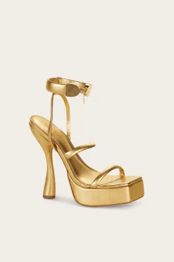Cult Gaia Evening|Platforms>ELODIE SANDAL - Gold