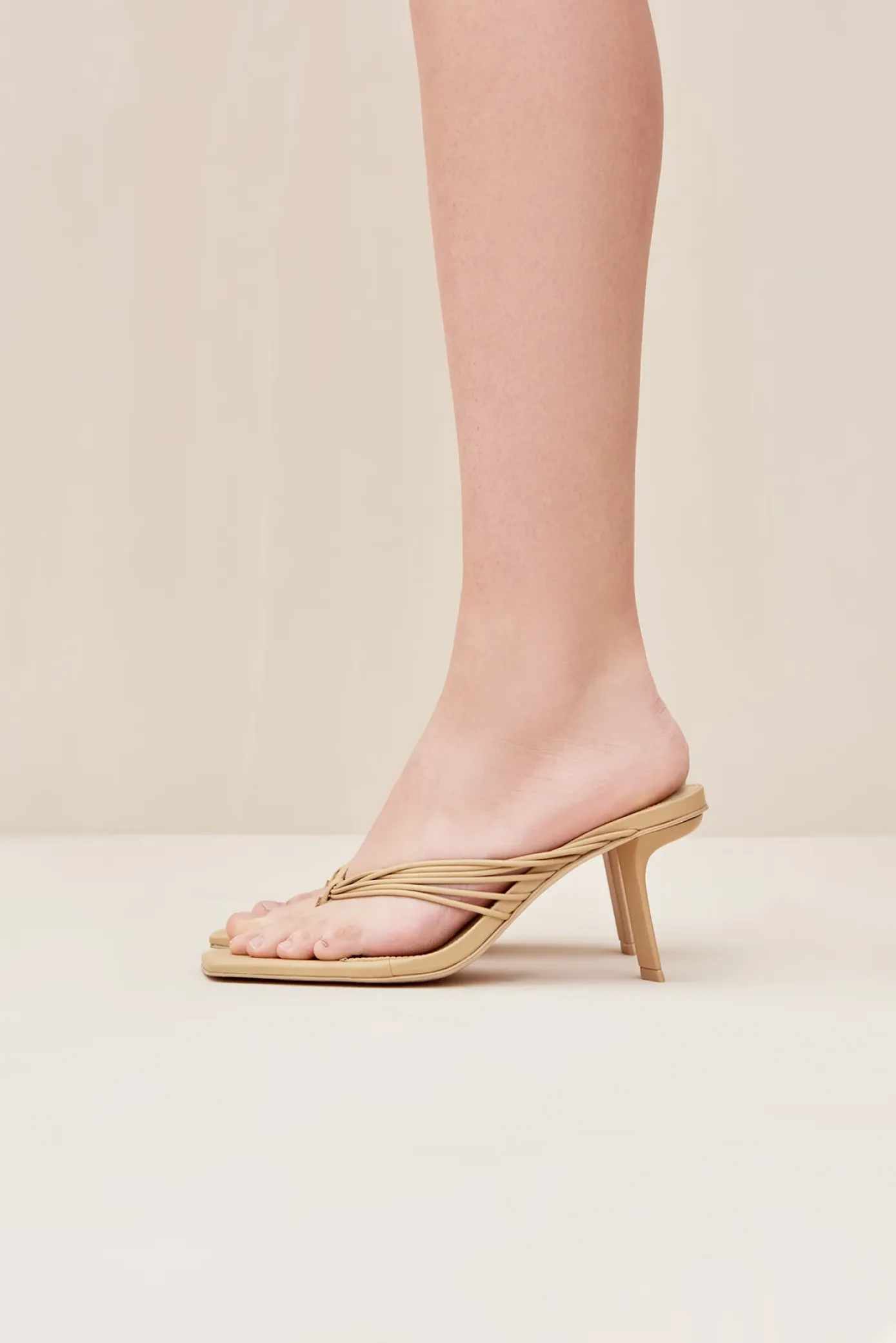 Cult Gaia Sandals|Shoes>EMMY SANDAL - SAND