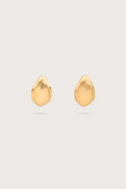 Cult Gaia Earrings|Accessories>ERIN EARRING - Brushed Brass
