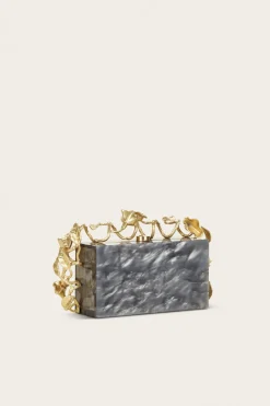 Cult Gaia Clutches>FANA CLUTCH - Black