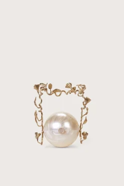 Cult Gaia Mini Bags|Clutches>FANA BAG - IVORY Pearl