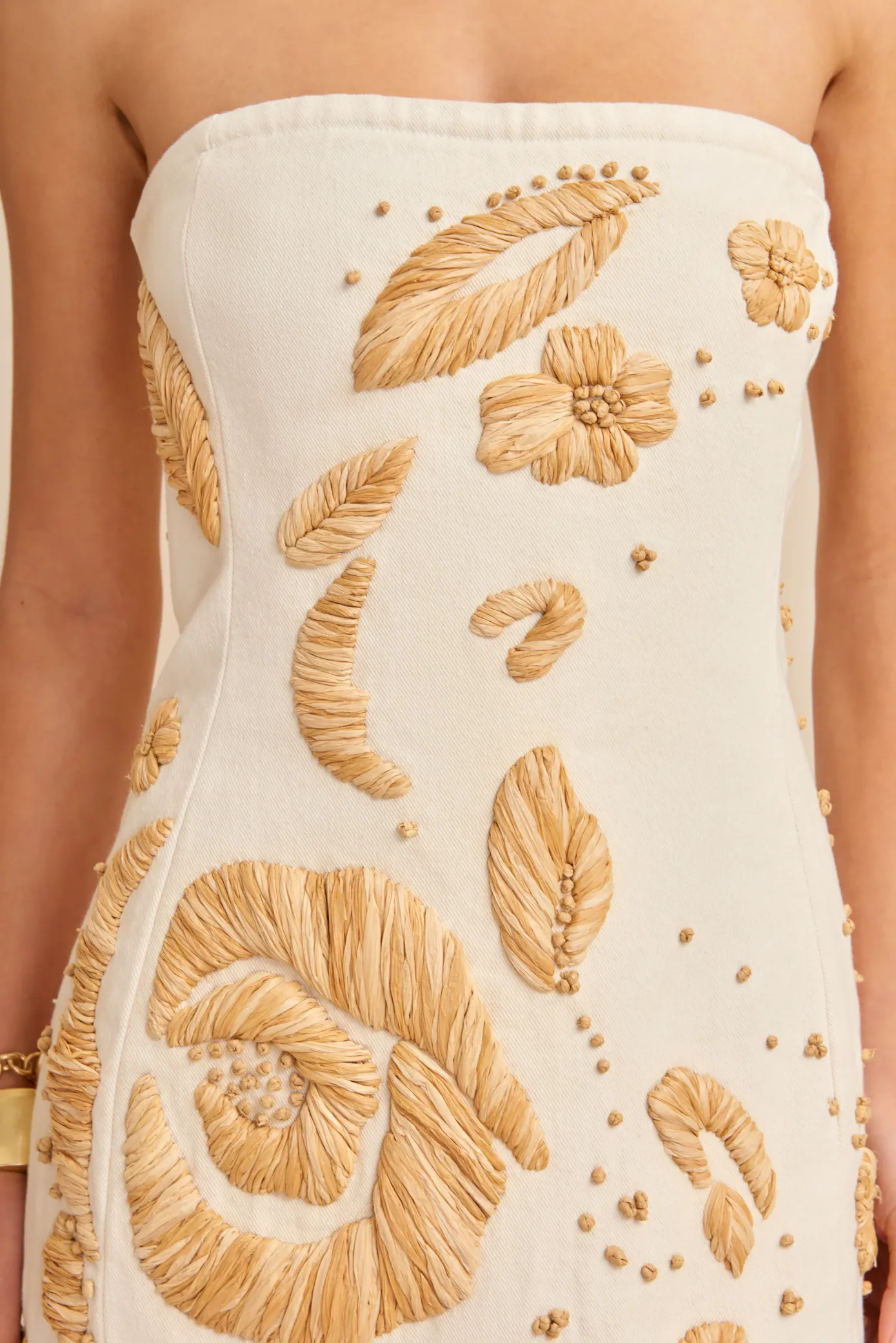 Cult Gaia Dresses>FINA DRESS - Indu Ecru