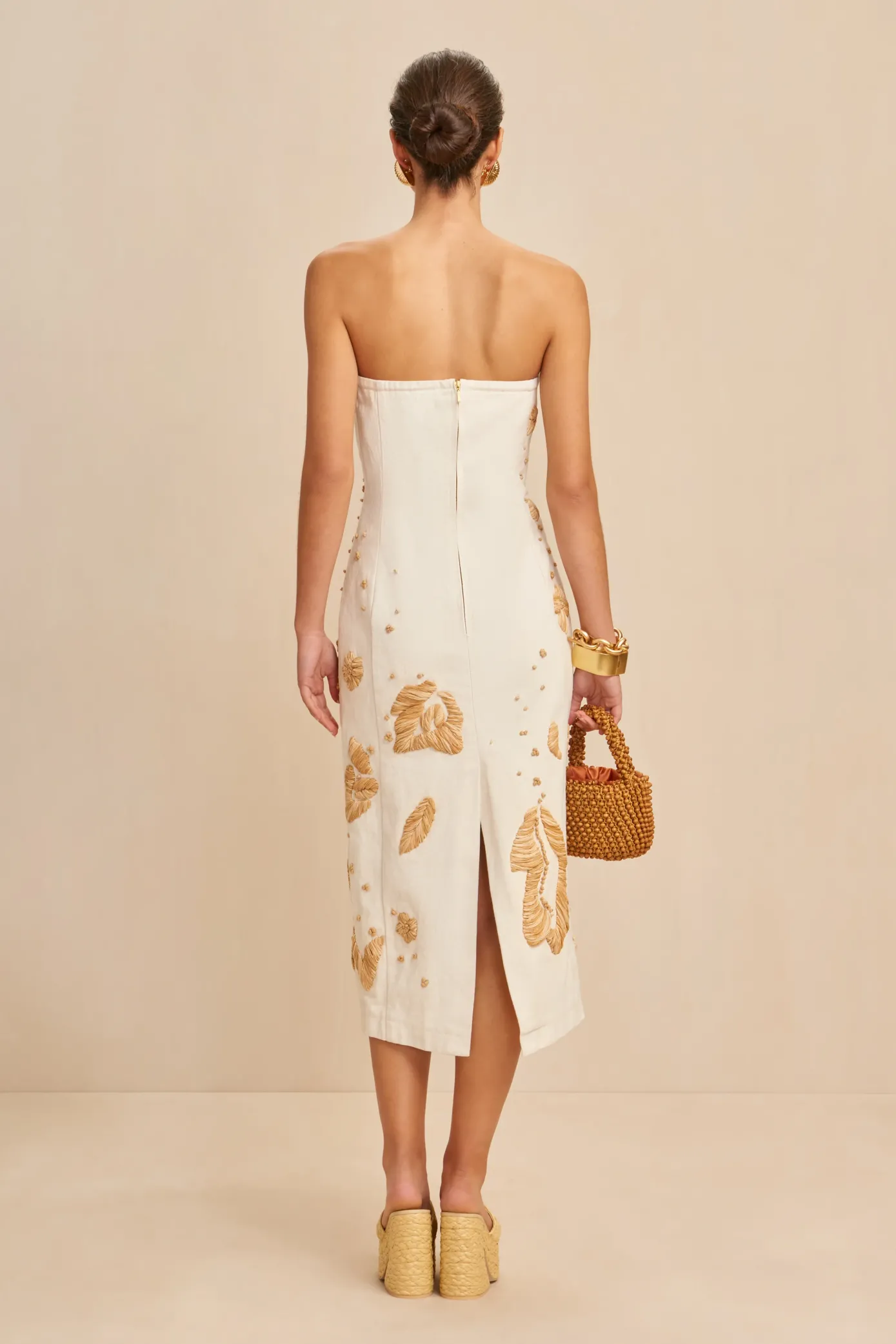 Cult Gaia Dresses>FINA DRESS - Indu Ecru