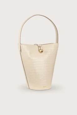 Cult Gaia Shoulder Bags>FREEDIE XL SHOULDER BAG - Off White