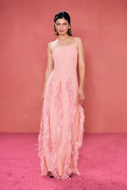 Cult Gaia Gowns>FREYA GOWN - Azalea