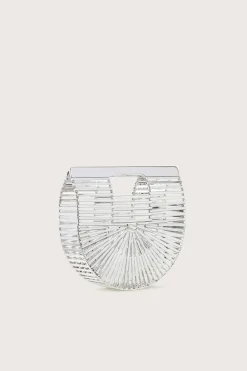 Cult Gaia Mini Bags>GAIA`S ARK MINI BAG - Shiny Silver