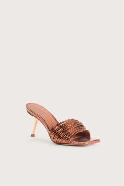 Cult Gaia Evening|Sandals>GIANA SANDAL - Bronze