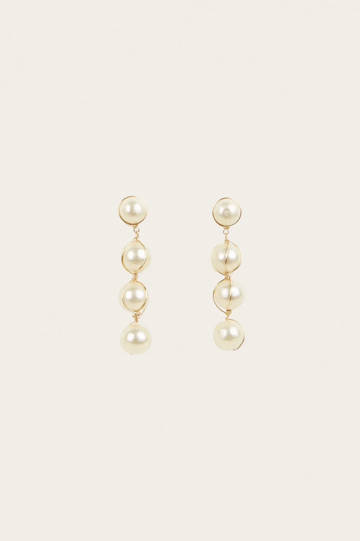 Cult Gaia Earrings|Jewelry>GIGA EARRING - Pearl