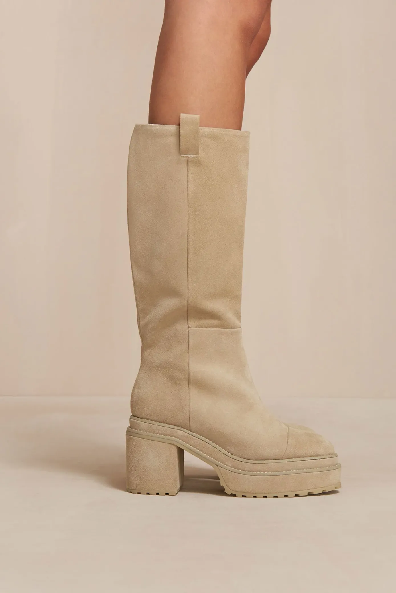 Cult Gaia Boots|Shoes>HANA BOOT - Mushroom