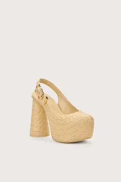 Cult Gaia Platforms|Shoes>HARMONY PLATFORM - Natural
