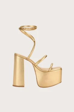 Cult Gaia Platforms|Shoes>HYTE PLATFORM - Gold