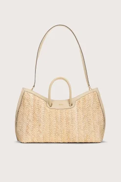 Cult Gaia Crossbody Bags>IDALIA WEEKENDER BAG - Natural