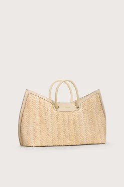 Cult Gaia Crossbody Bags>IDALIA WEEKENDER BAG - Natural