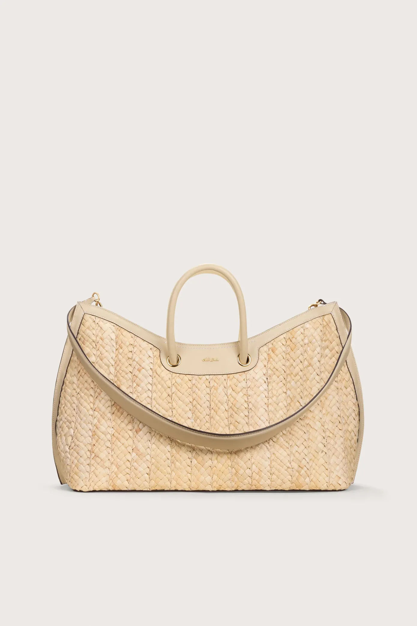 Cult Gaia Crossbody Bags>IDALIA WEEKENDER BAG - Natural