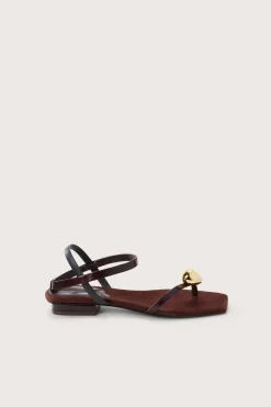 Cult Gaia Sandals|Shoes>ILLENE SANDAL - Espresso