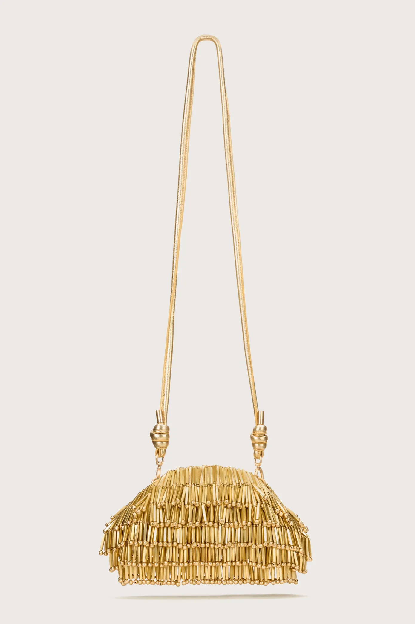 Cult Gaia Crossbody Bags|Mini Bags>JAALA NANO CROSSBODY BAG - Brushed Brass