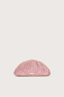 Cult Gaia Crossbody Bags|Mini Bags>JAALA NANO RHINESTONE CLUTCH - Blush