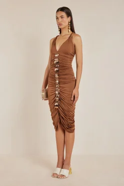 Cult Gaia Dresses>JALINA DRESS - Tavern